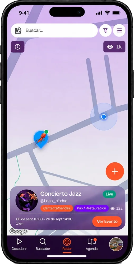 Aparece en el Radar